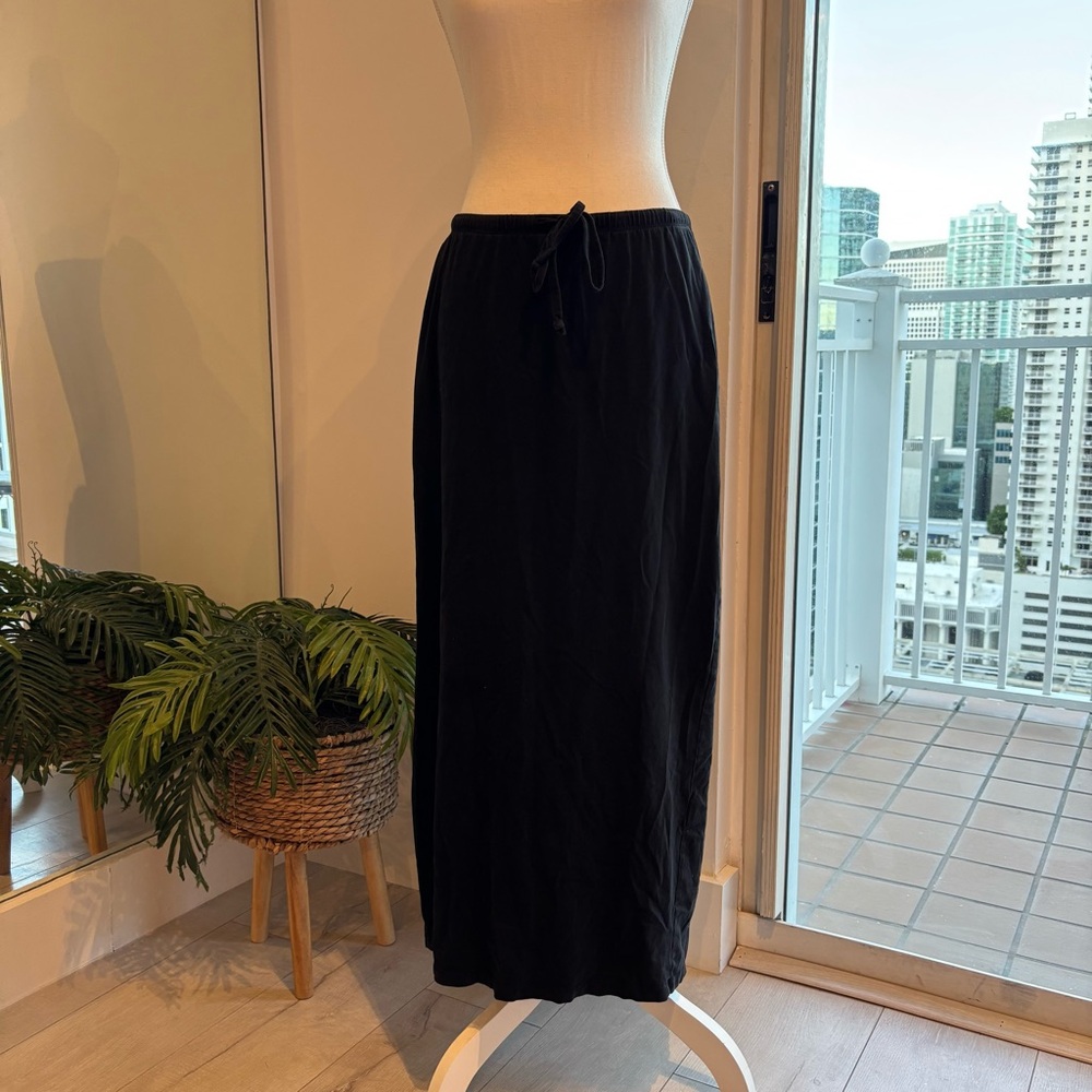 Zara Classic Black Maxi Skirt